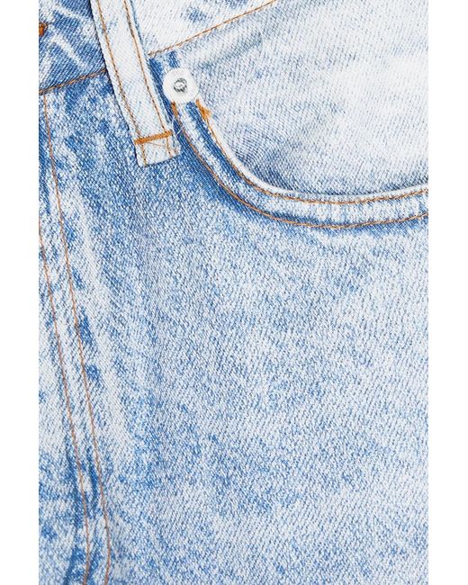 Rag & Bone Blue Maya Printed Tm Shorts