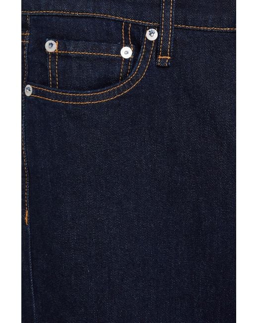 Rag & Bone Blue Peyton halbhohe bootcut-jeans