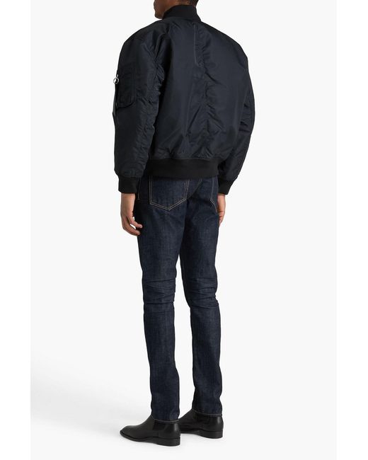 Rag & Bone Blue Manston Shell Bomber Jacket for men