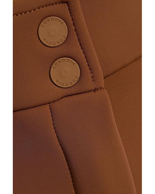CORDOVA Brown Saint Moritz Softshell Bootcut Ski Pants