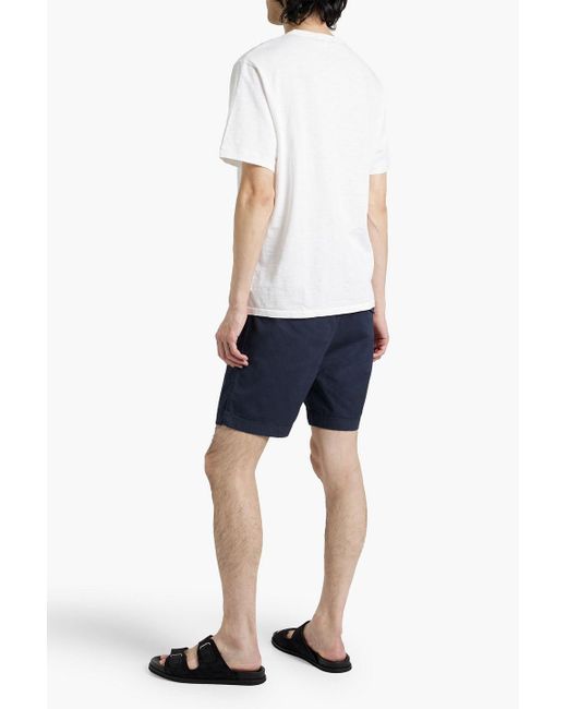 Alex Mill White Slub Cotton-jersey T-shirt for men