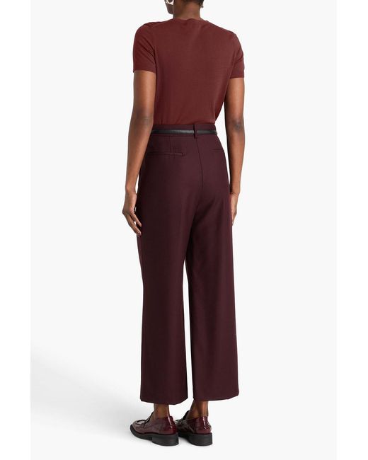 Theory Red Merino Wool Top