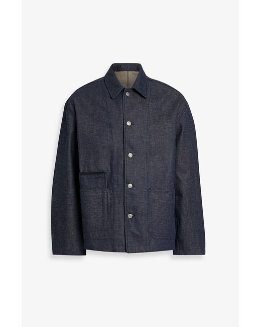 LE17SEPTEMBRE Blue Denim Jacket for men