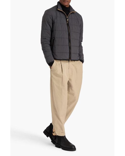 Y/OSEMITE Black Quilted Shell Jacket for men