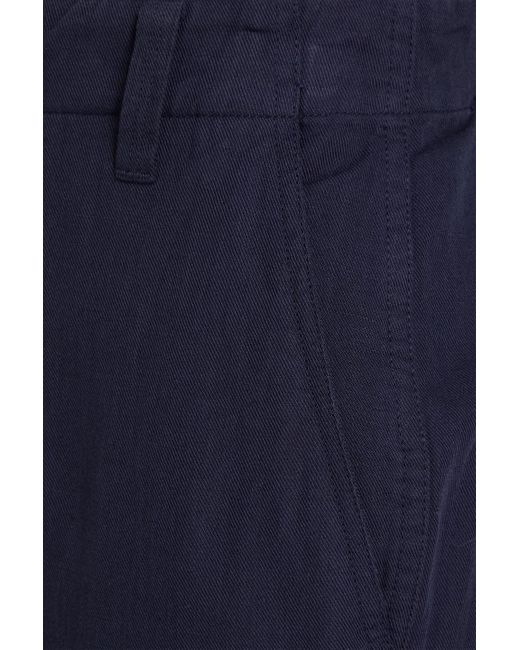 Alex Mill Blue Kennedy karottenhose aus twill aus einer leinen-, TM-baumwollmischung