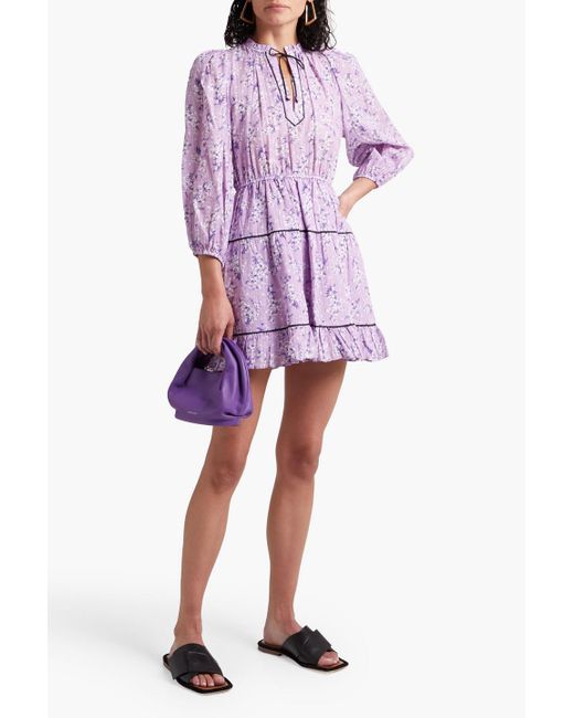 Ulla Johnson Brienne Tie-neck Pleated 