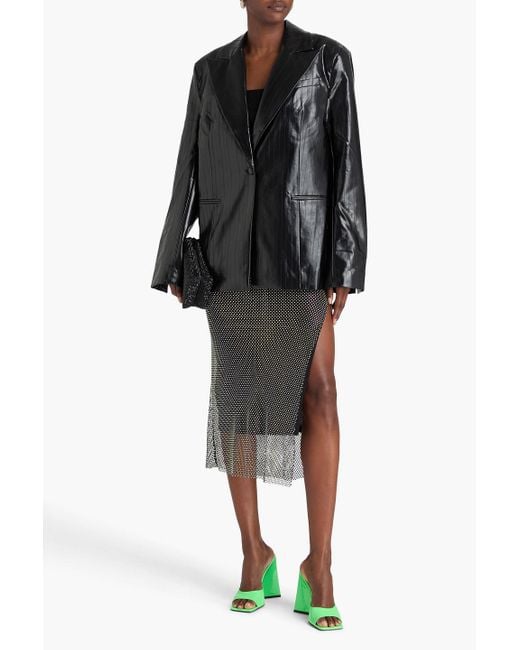ROTATE BIRGER CHRISTENSEN Black Oversized Blazer