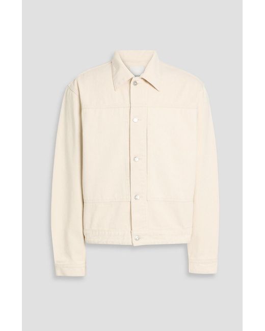 LE17SEPTEMBRE Natural Denim Jacket for men