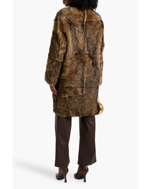 Zimmermann Brown Shearling Coat