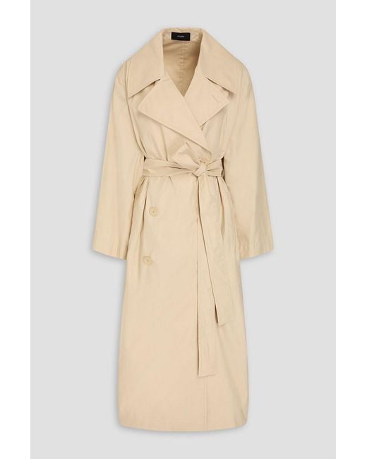 Joseph Natural Cambrai Belted Cotton-Blend Trench Coat