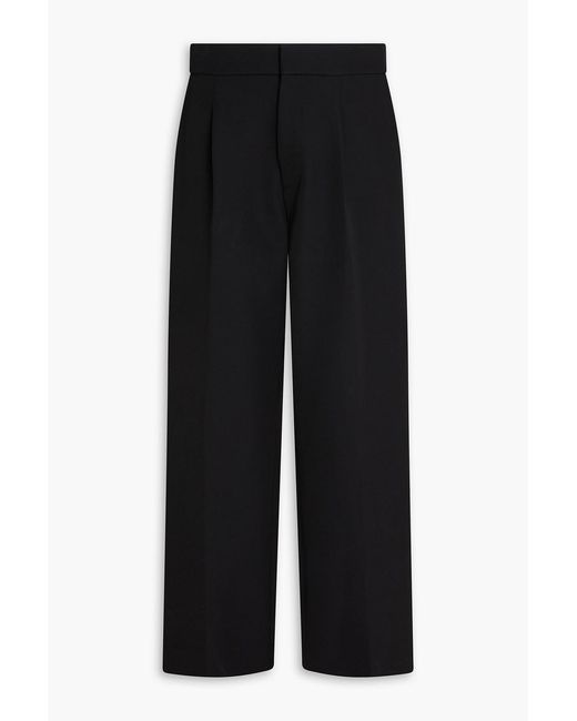 Fear Of God Black Wool And Cotton-Blend Twill Pants for men