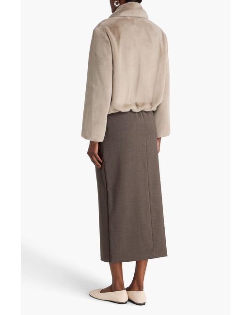 Theory Natural Plush Jacket