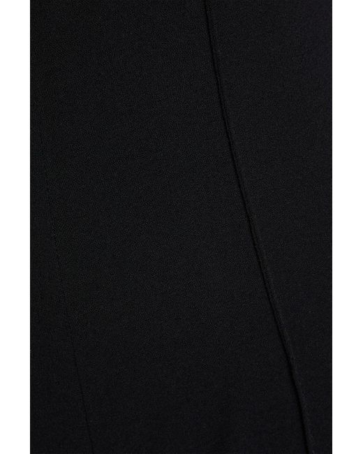 Jacquemus Black Cutout Wool-Blend Crepe Jumpsuit