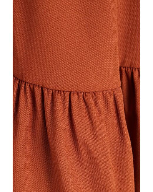 Mother Of Pearl Orange -blendtm Mini Dress