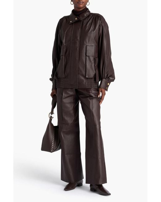 Zimmermann Brown Leather Jacket