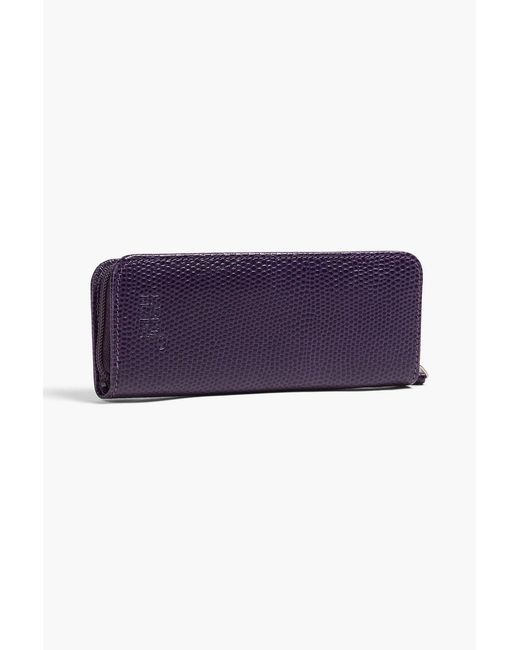 Montblanc Federmäppchen aus strukturiertem leder in Purple für Herren