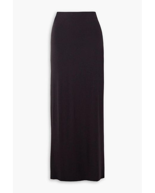 Frankie Shop Blue Ella Stretch-Jersey Maxi Skirt