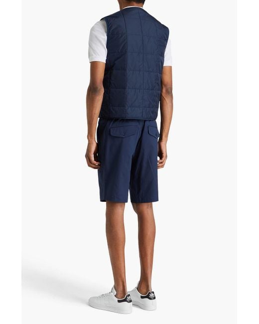 Sandro Shorts aus twill aus einer baumwollmischung in Blue für Herren