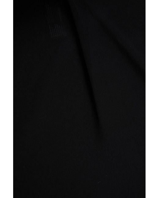 Eileen Fisher Black Silk-Chiffon Tunic