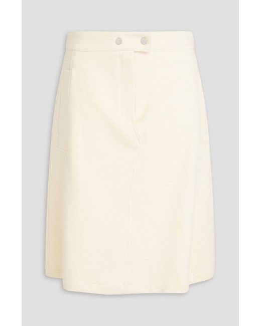 Jonathan Simkhai Natural Roseline Twill Skirt