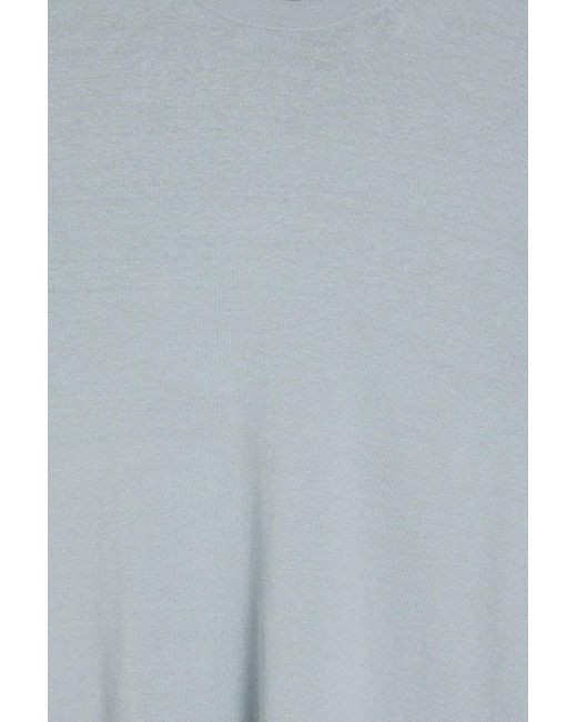 James Perse T-shirt aus einer leinenmischung in Blue für Herren