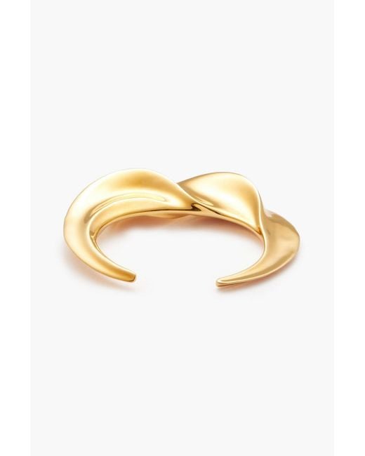 Zimmermann Metallic Twisted Gold-tone Cuff