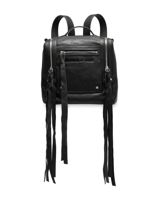 Mcq leather backpack online