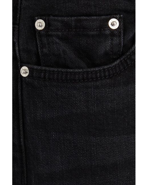 GRLFRND Black Karla halbhohe skinny jeans