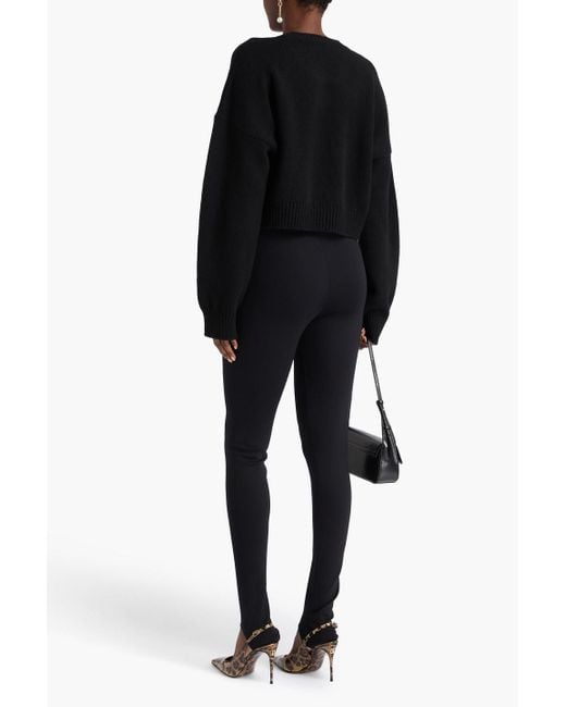 Dolce & Gabbana Black Stretch Leggings