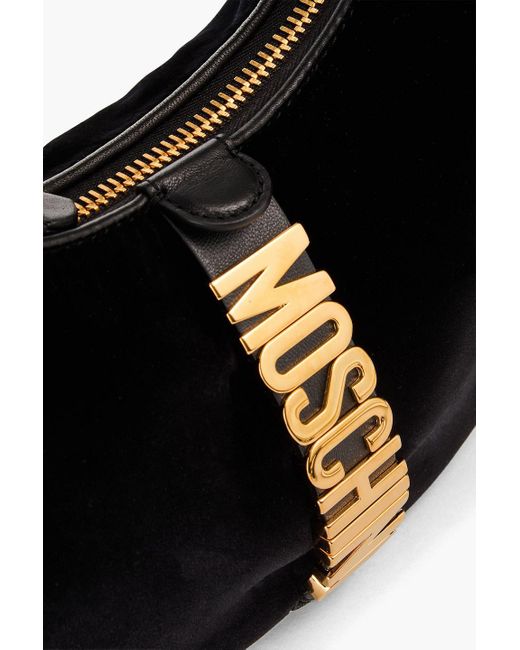 Moschino bag velvet hotsell