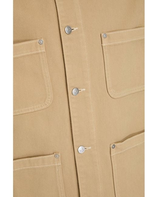 Sandro Natural Cotton-drill Jacket for men