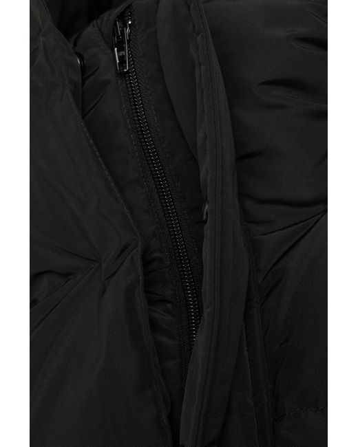 Balenciaga Black Quilted Shell Jacket