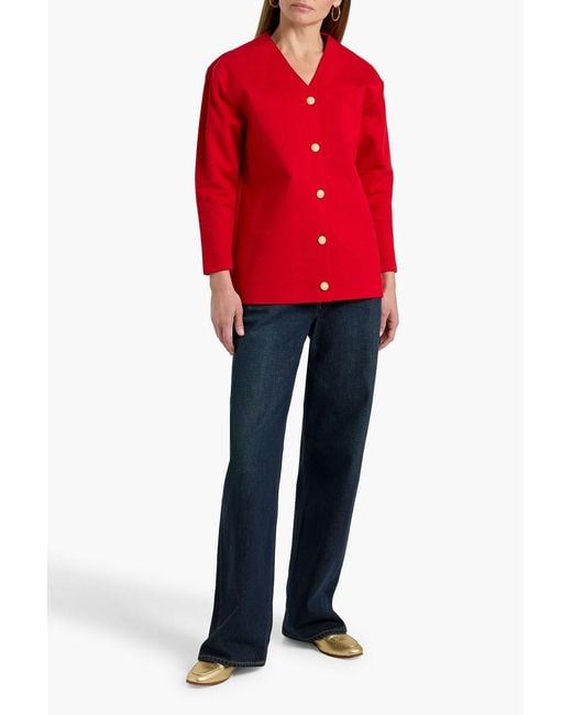 Bally Red Knitted Jacket