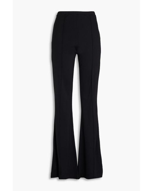 Diane von Furstenberg Blue Brooklyn Jersey Flared Pants