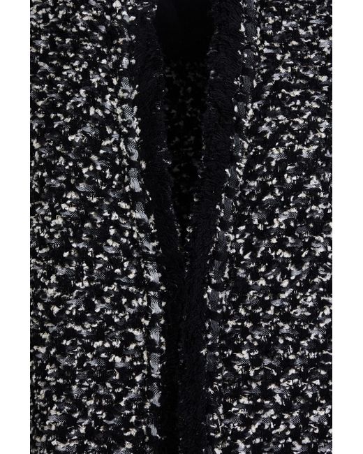 IRO Black Voana jacke aus metallic-tweed