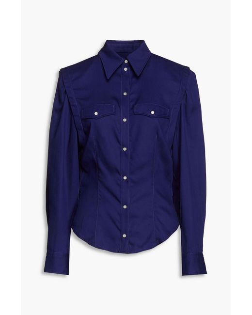 Isabel Marant Blue Chemise Lyocell-twill Shirt