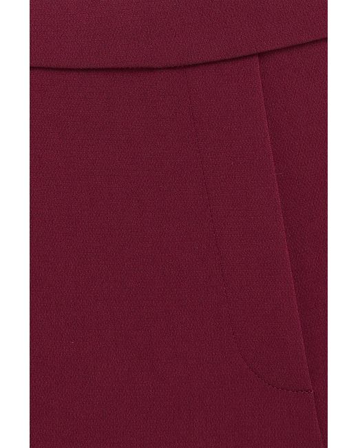 Theory Treeca Cropped Crepe Tapered Pants