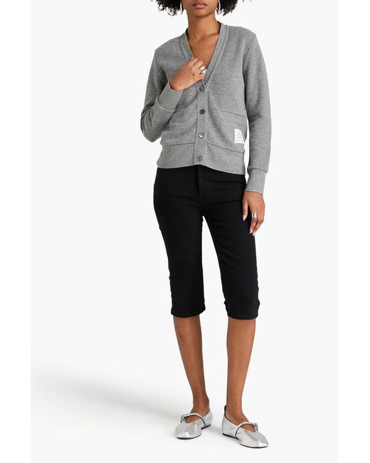 Thom Browne Gray Cashmere Cardigan