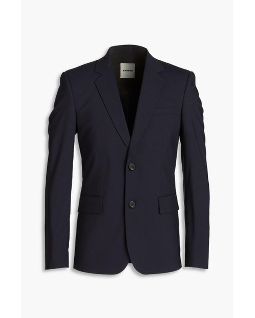 Sandro Blue Wool-blend Blazer for men
