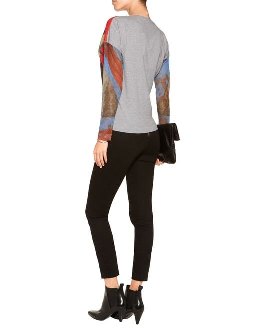 Vivienne Westwood Manifestation Venus Paneled Cotton Top in