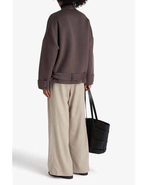 A.Emery Brown Ames Wool-Blend Twill Jacket