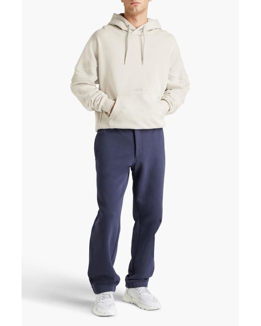 Adidas Originals Natural French Cotton-terry Hoodie for men