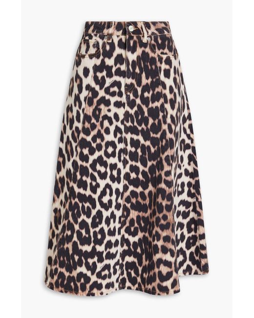 Leopard print midi skirt canada outlet