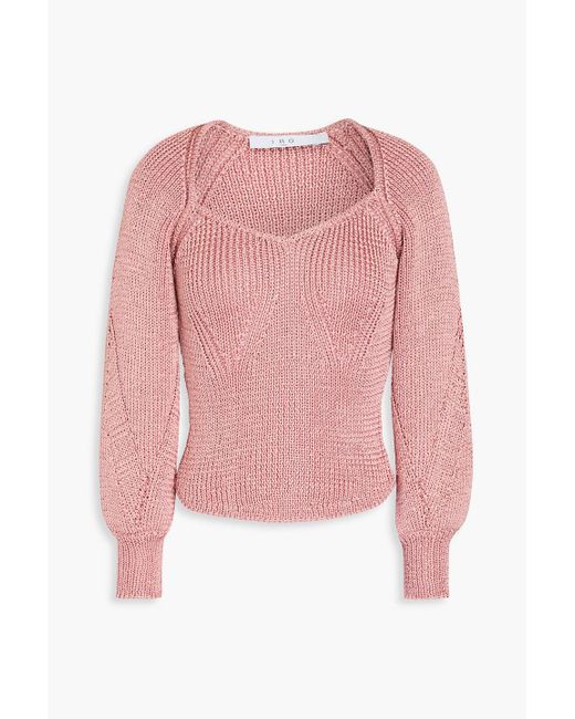 IRO Pink Salali Knitted Sweater