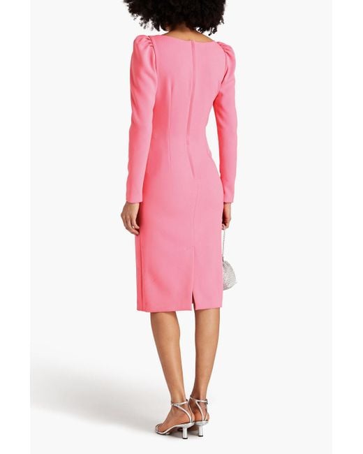 Dolce & Gabbana Pink Crepe Dress