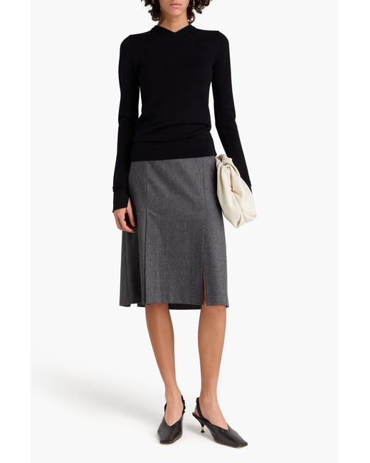 Totême Blue Wool Sweater