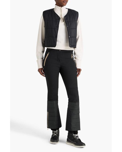 Brunello Cucinelli Black Quilted Shell Track Pants