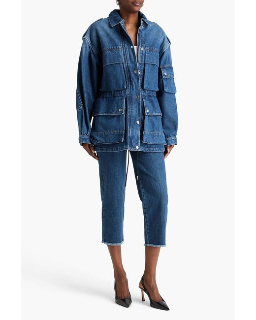 Isabel Marant Blue Elize Denim Jacket