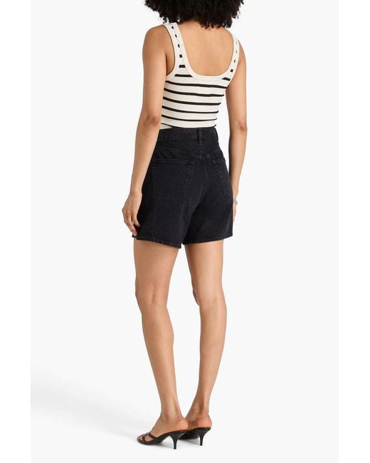 Citizens of Humanity Blue Brynn Denim Shorts