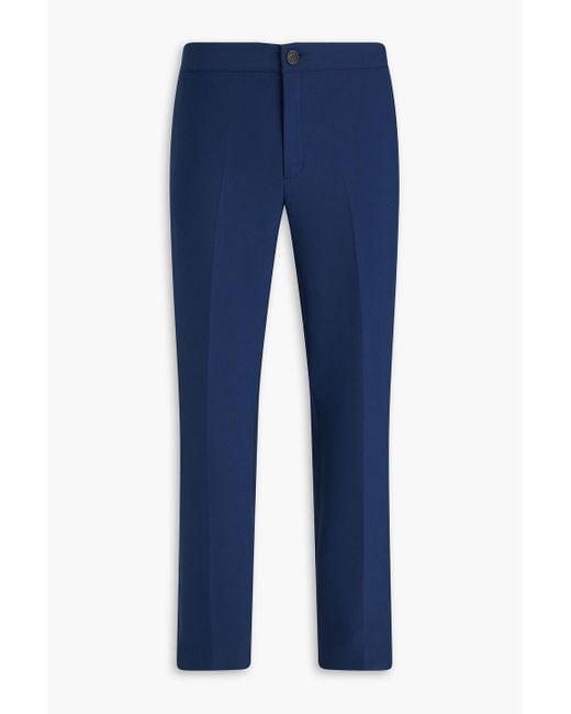 Sandro Blue Slim-fit Woven Pants for men